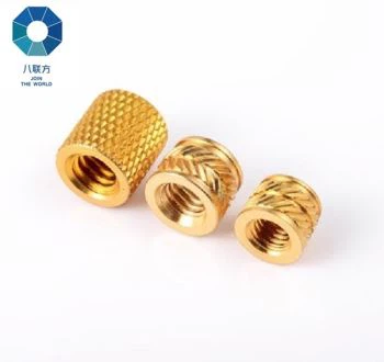 Insert fileté en laiton moleté M4-M16